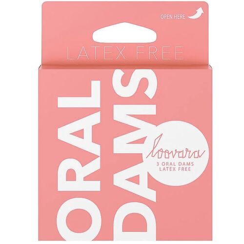 LOOVARA Oral Dams | Barreras Orales Sin Látex 3 uds