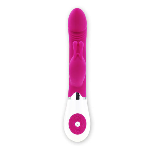 Pretty Love Flirtation Gene Vibrador Rabbit – Doble Estimulación Punto G y Clítoris, 30 Modos