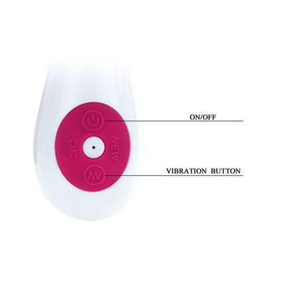 Pretty Love Flirtation Gene Vibrador Rabbit – Doble Estimulación Punto G y Clítoris, 30 Modos