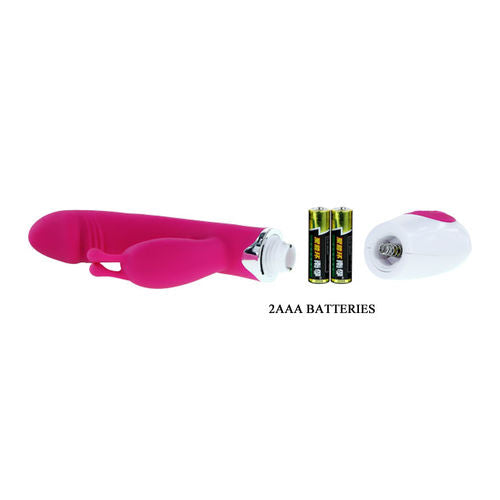 Pretty Love Flirtation Gene Vibrador Rabbit – Doble Estimulación Punto G y Clítoris, 30 Modos