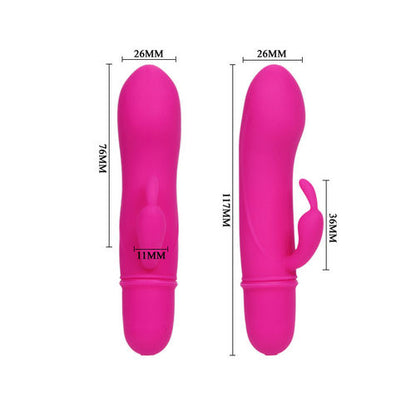 Pretty Love Caesar Flirtation Mini Vibrador Rabbit Lila Clítoris y Punto G