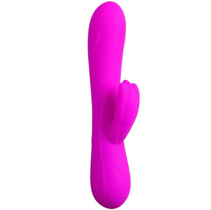 Pretty Love Barrette Vibrador Rabbit 30 Modos Doble Motor Silicona