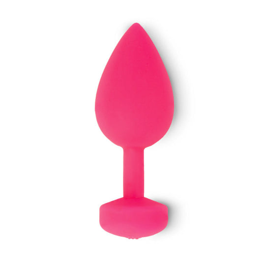 G-VIBE - FUNTOYS GPLUG ANAL VIBRADOR RECARGABLE PEQUE¥O ROSA NEON 3CM