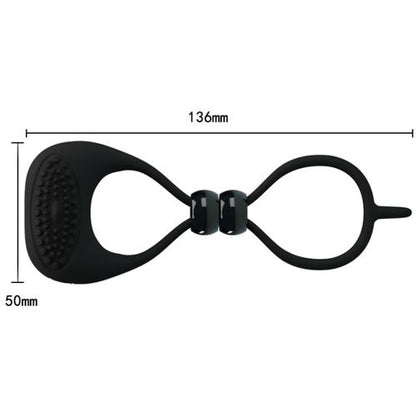 PRETTY LOVE - ANILLO DOBLE PARA PENE Y TESTÍCULOS