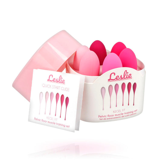 LESLIE - KEGEL FIT ENTRENADOR SUELO PELVICO 6 PESOS