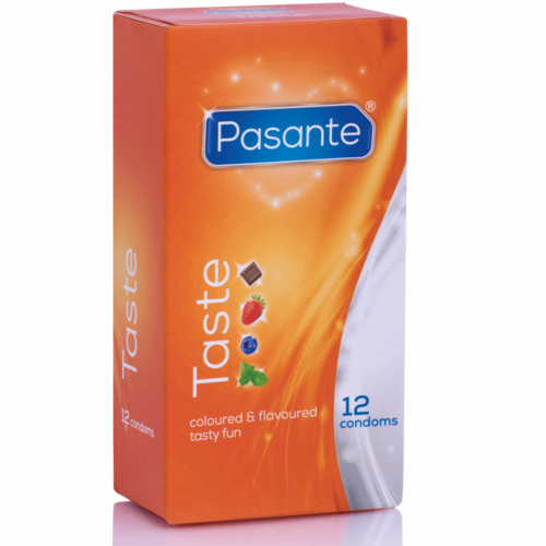 PASANTE Taste preservativos de sabores surtidos 12 unidades