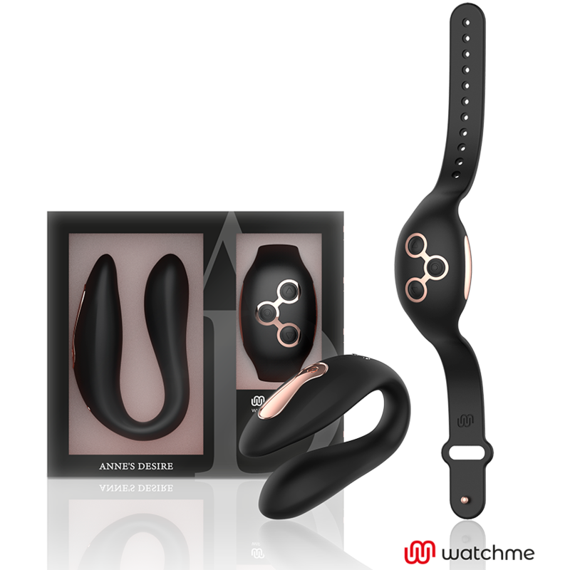 ANNE'S DESIRE - DUAL PLEASURE TECNOLOGÖA WATCHME NEGRO/GOLD