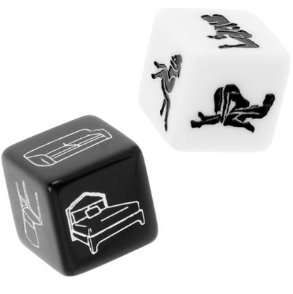 Dados Eróticos para Parejas Fetish Submissive – Juego BDSM de Posturas y Lugares