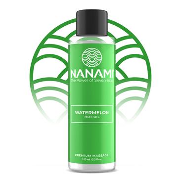 NANAMI Aceite de Masaje Efecto Calor Aroma a Sandía 100ml