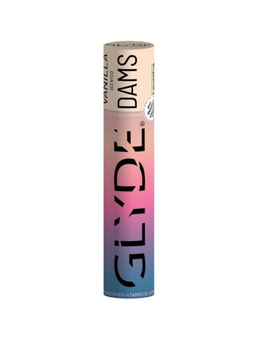 SHEER GLYDE Oral Dams | Barrera Oral de Látex Sabor Vainilla