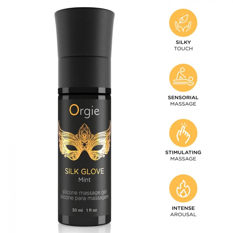ORGIE - Kit de Masaje Sensorial para Parejas Menta 30 ml