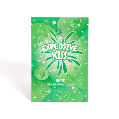 SECRETPLAY Explosive Kiss | Caramelos Explosivos de Menta 9 g