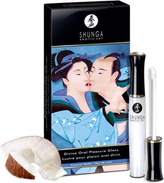 SHUNGA Divine Oral Pleasure | Gloss Labial Agua de Coco 10 ml