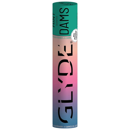 SHEER GLYDE Oral Dams | Barrera Oral de Látex Sabor Menta