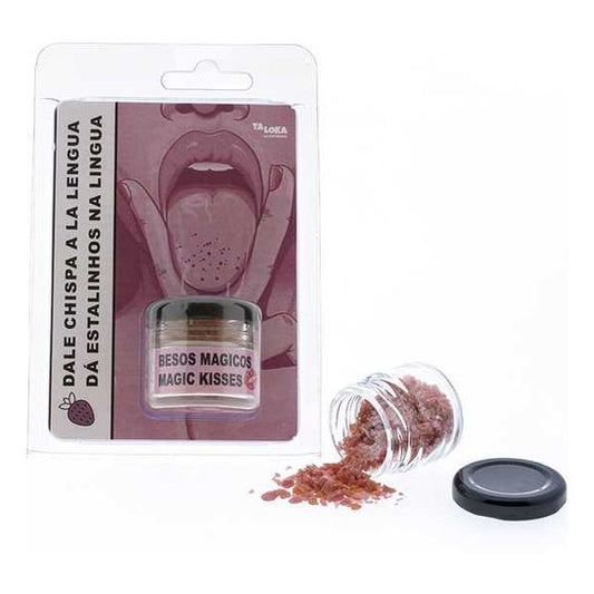 TALOKA Besos Mágicos | Caramelos Efervescentes Sabor Fresa 30 g